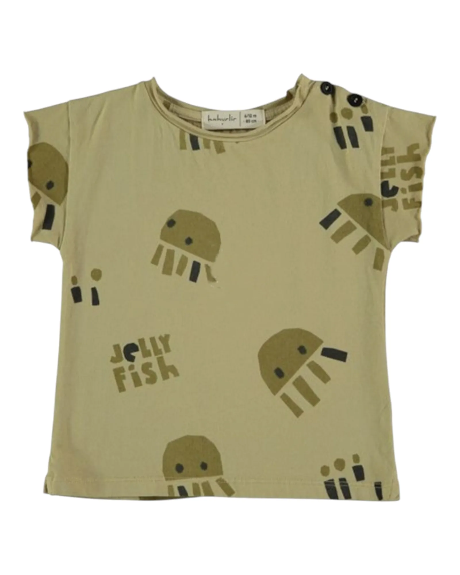 Baby T-Shirts with Snap Fasteners