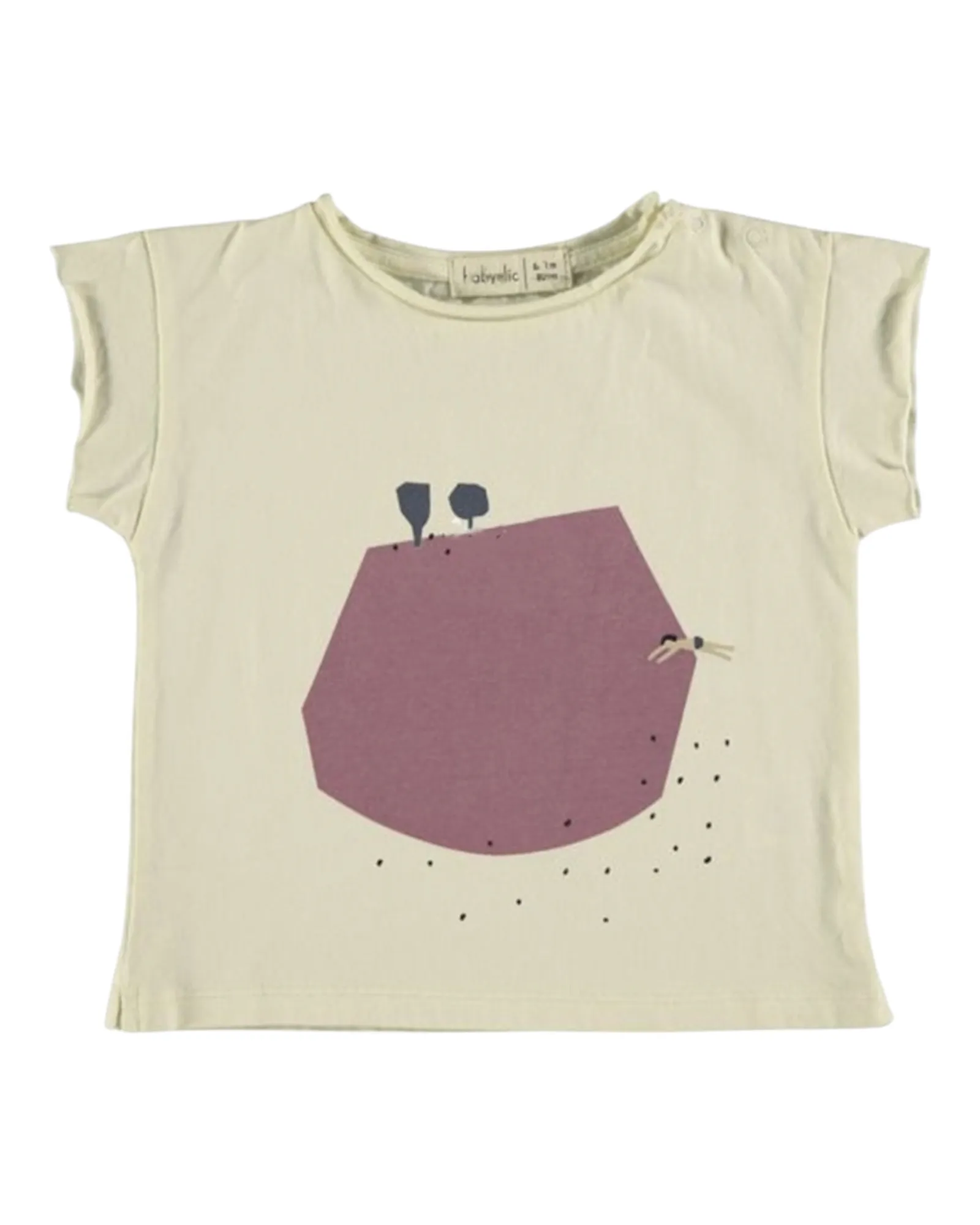 Baby T-Shirts with Snap Fasteners