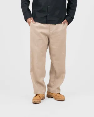 Baggy 100% Linen Pants Mocha