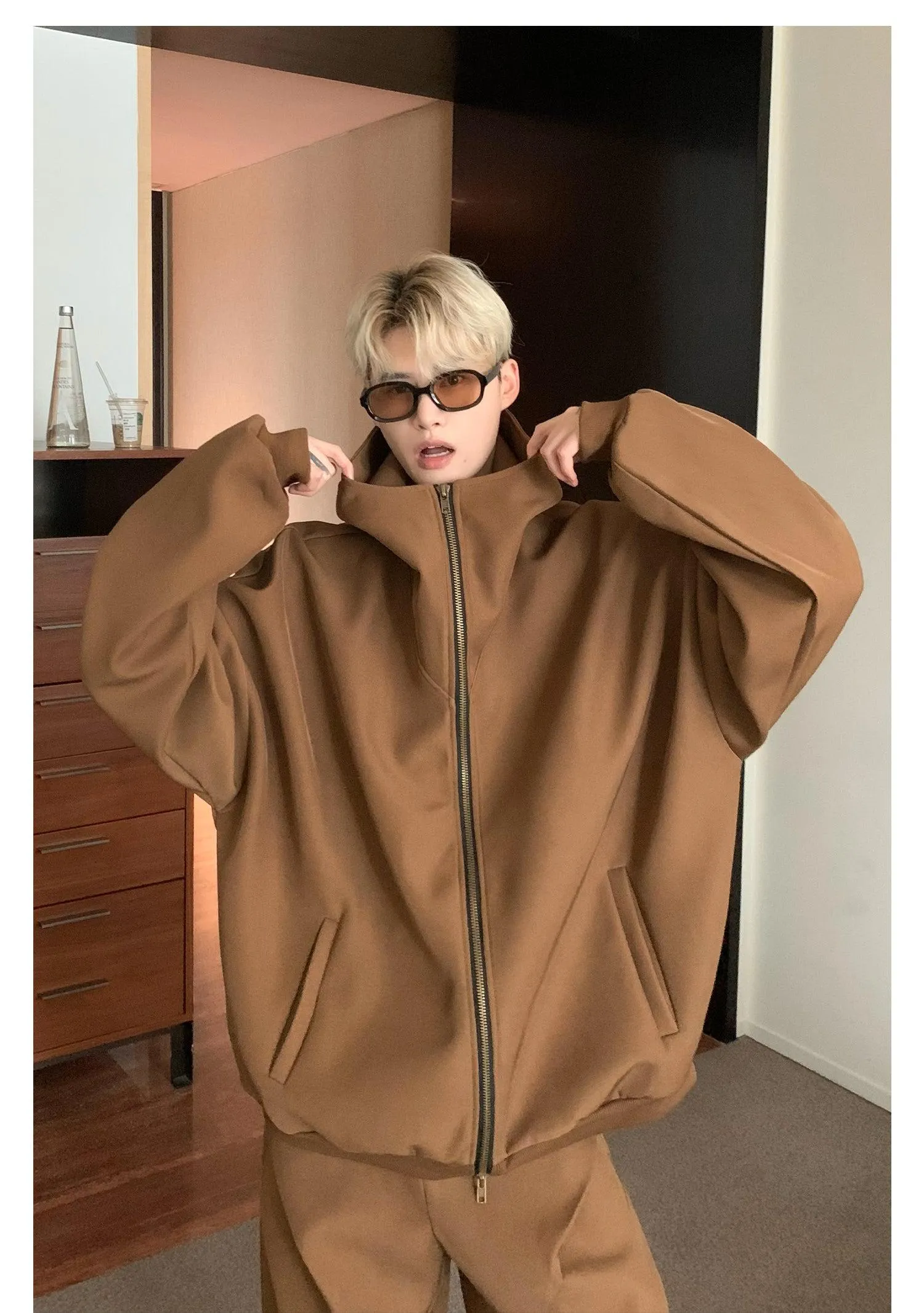 Baggy Hooded Sports Suit