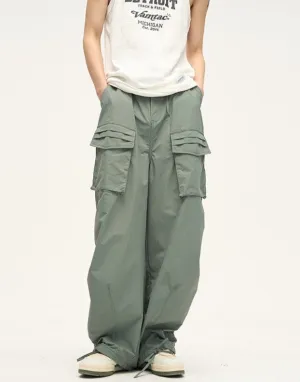 Baggy Oversized Cargo Track Pants