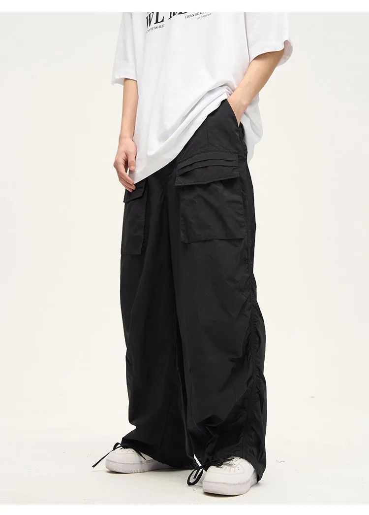 Baggy Oversized Cargo Track Pants