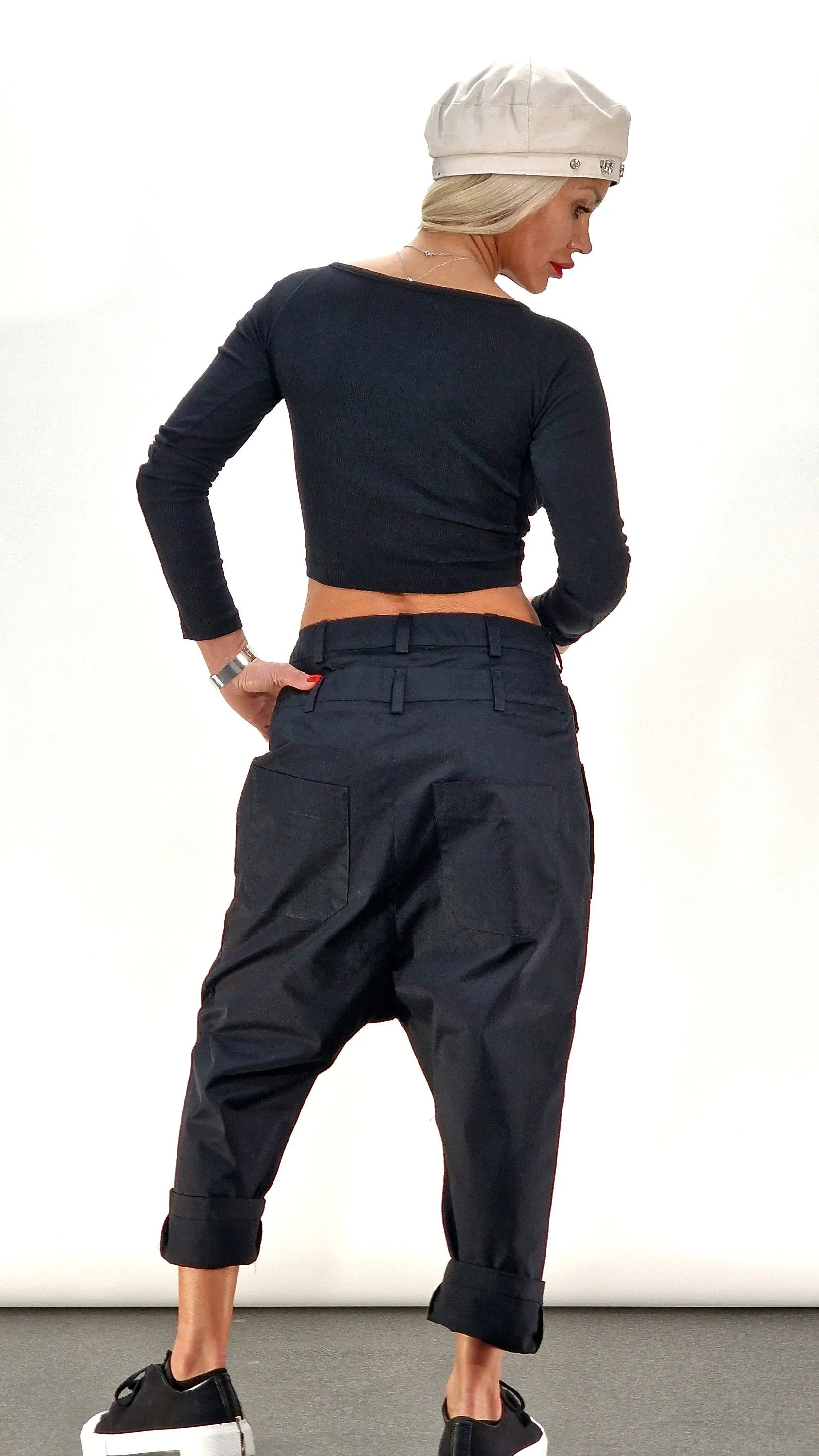 Baggy Pants, Harem Pants, Loose Drop Crotch Pants, Gipsy Pants, Loose Trousers, Maxi Pants, Extravagant Pants