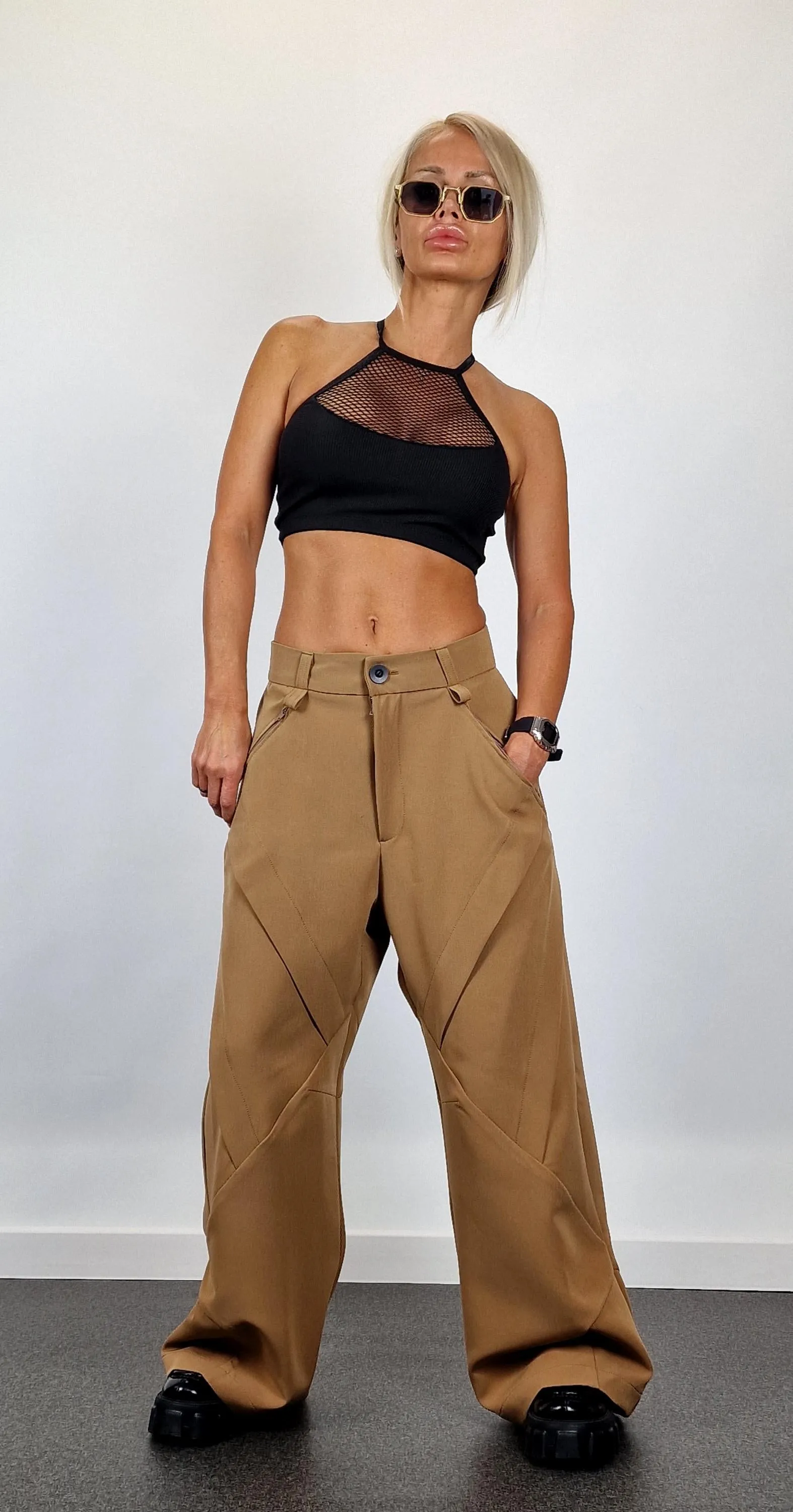 Baggy Pants, Loose Drop Crotch Pants, Steam punk Pants, Loose Trousers, Maxi Pants, Extravagant Pants, Gaucho pants