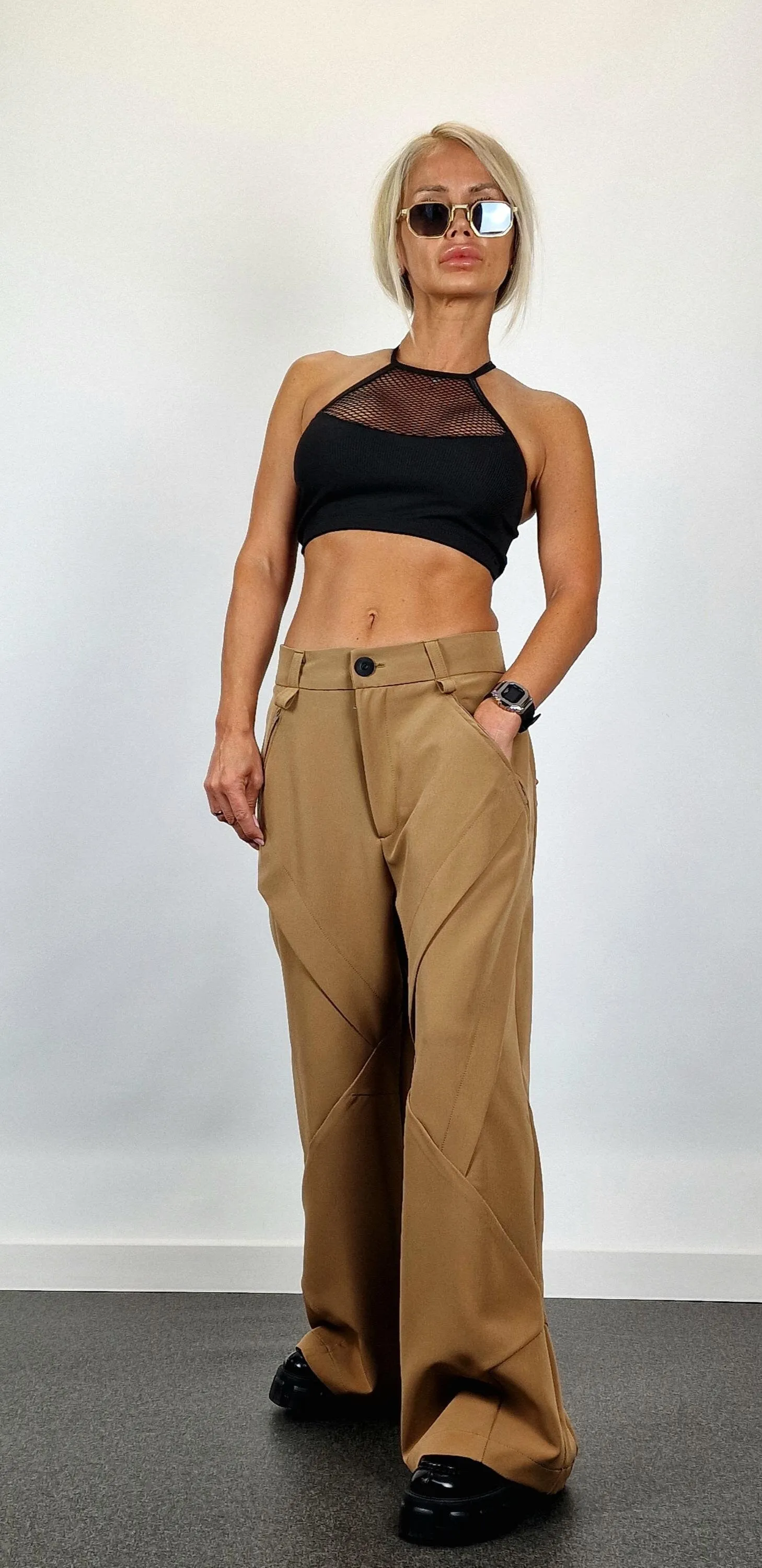 Baggy Pants, Loose Drop Crotch Pants, Steam punk Pants, Loose Trousers, Maxi Pants, Extravagant Pants, Gaucho pants