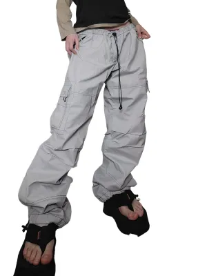Baggy parachute gorpcore