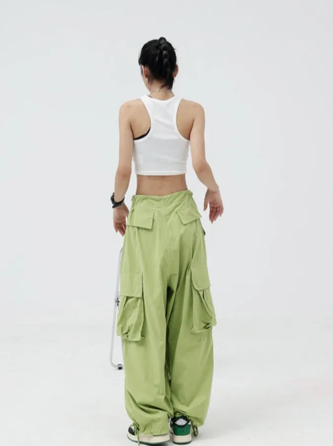 Baggy WIde Leg Cargo Pants