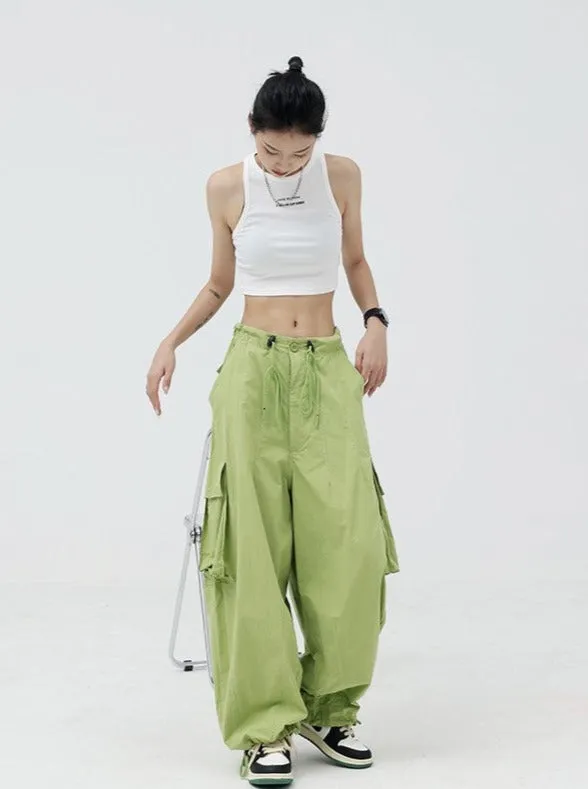 Baggy WIde Leg Cargo Pants