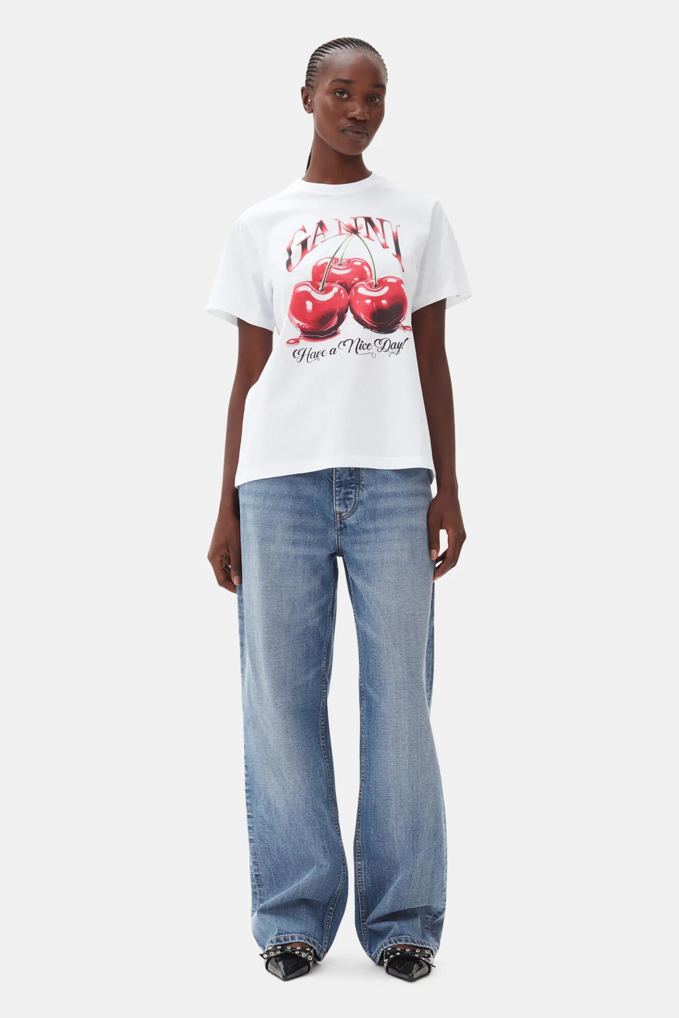 BASIC JERSEY T-SHIRT | CHERRY