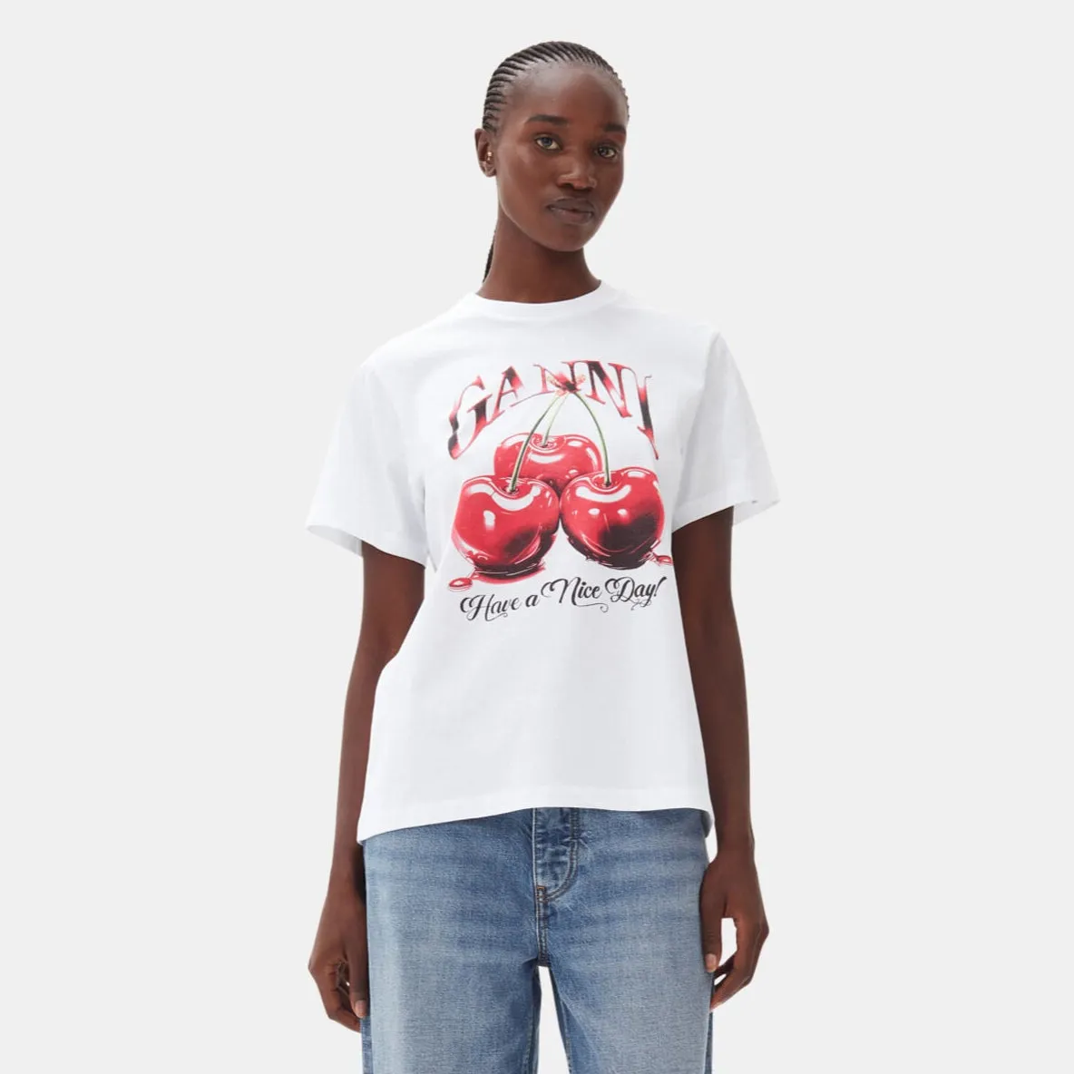 BASIC JERSEY T-SHIRT | CHERRY