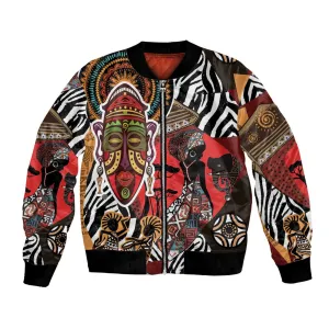 Beautiful African Women Ethnic Motifs Bomber Jacket LT9