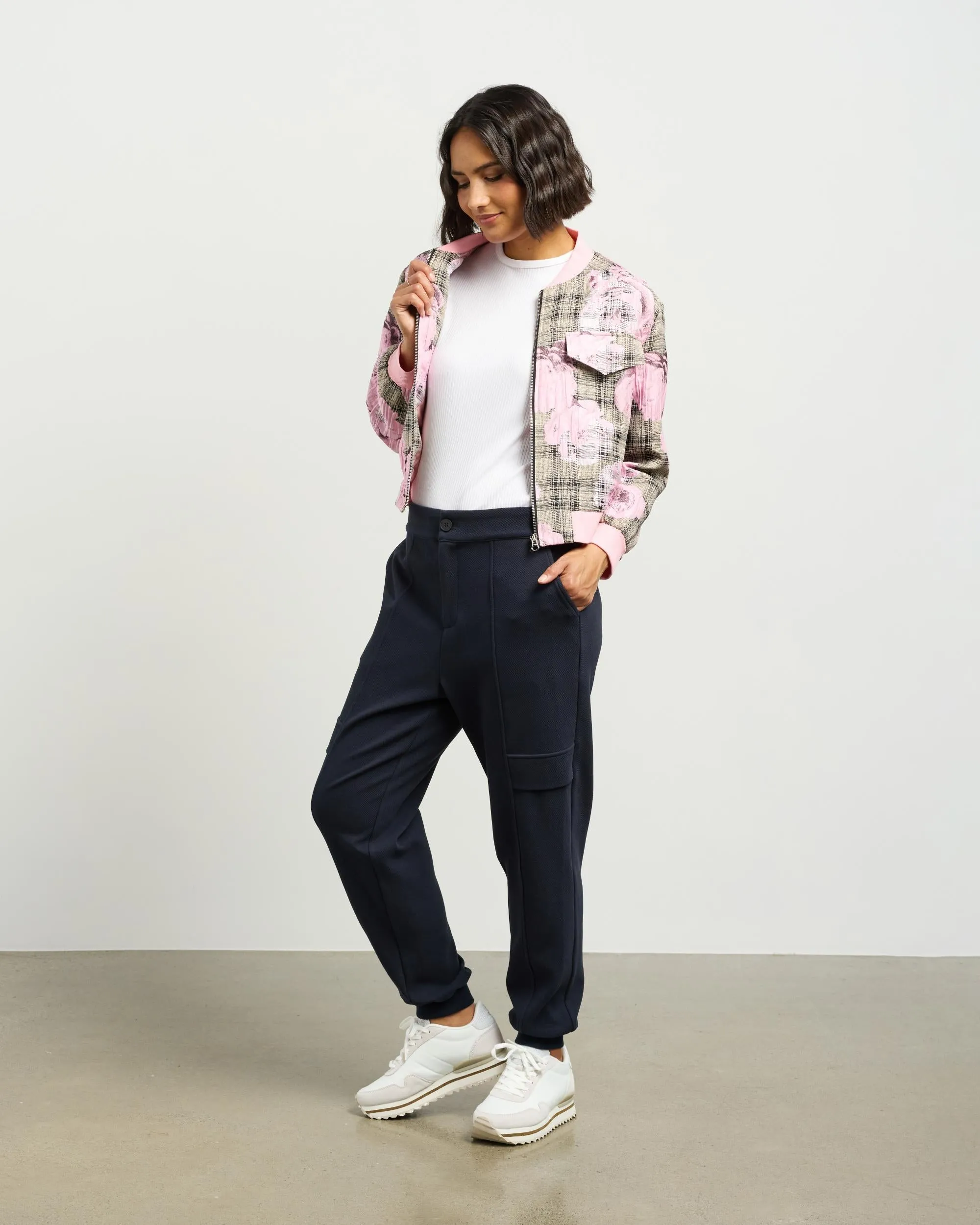 Benny Bomber | Rose Plaid | Et Alia