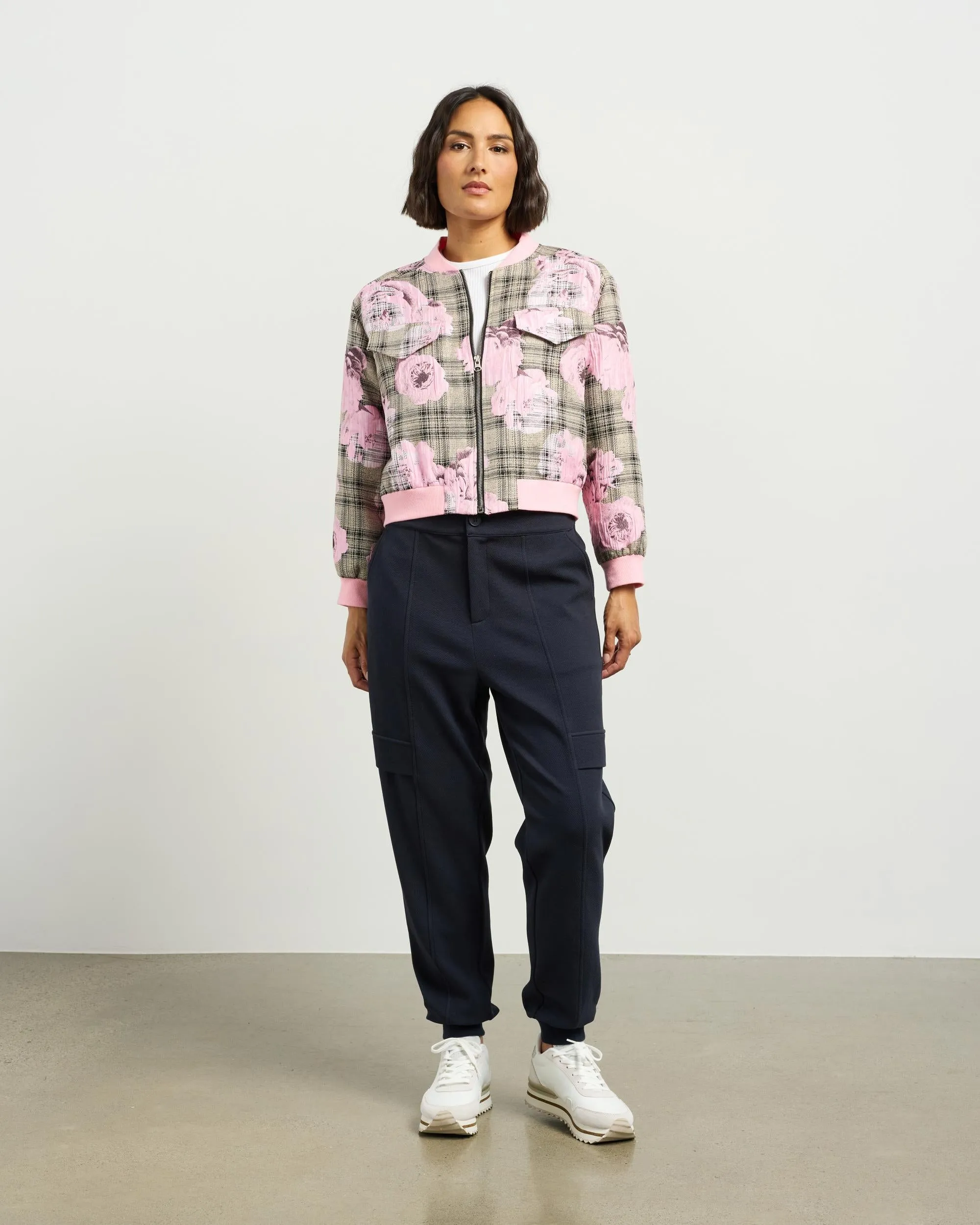 Benny Bomber | Rose Plaid | Et Alia