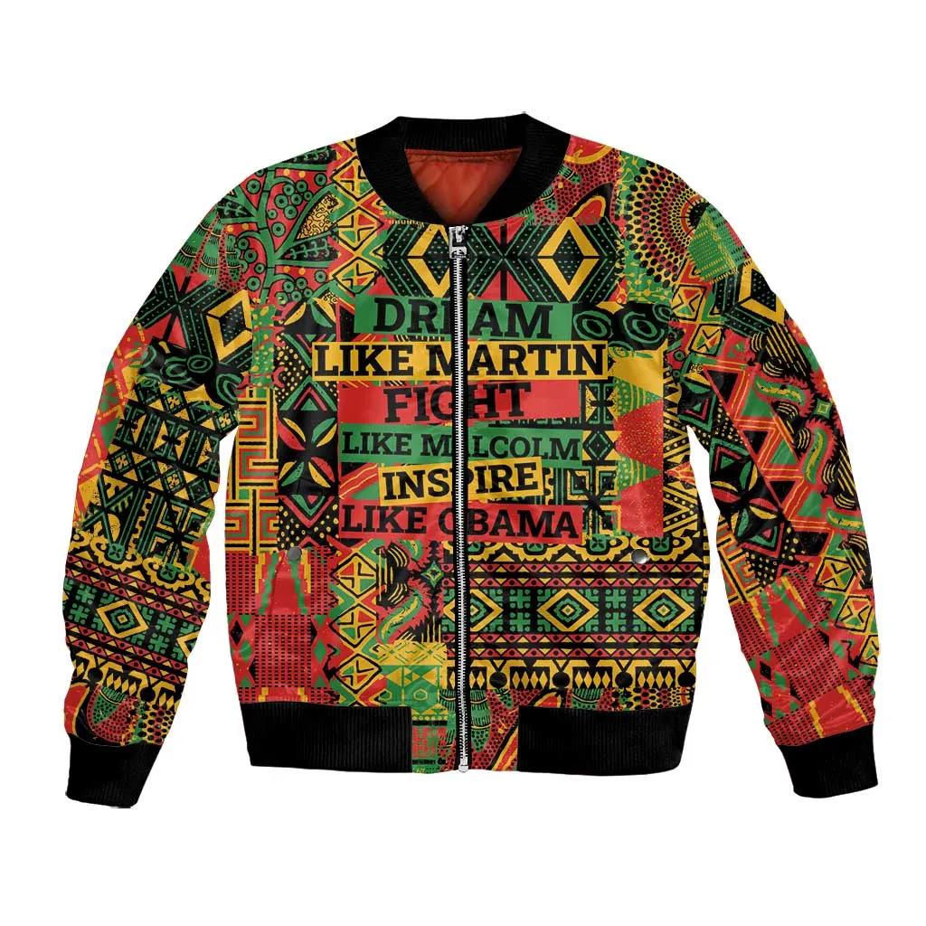 Black History Black Month Dream Like Bomber Jacket LT9