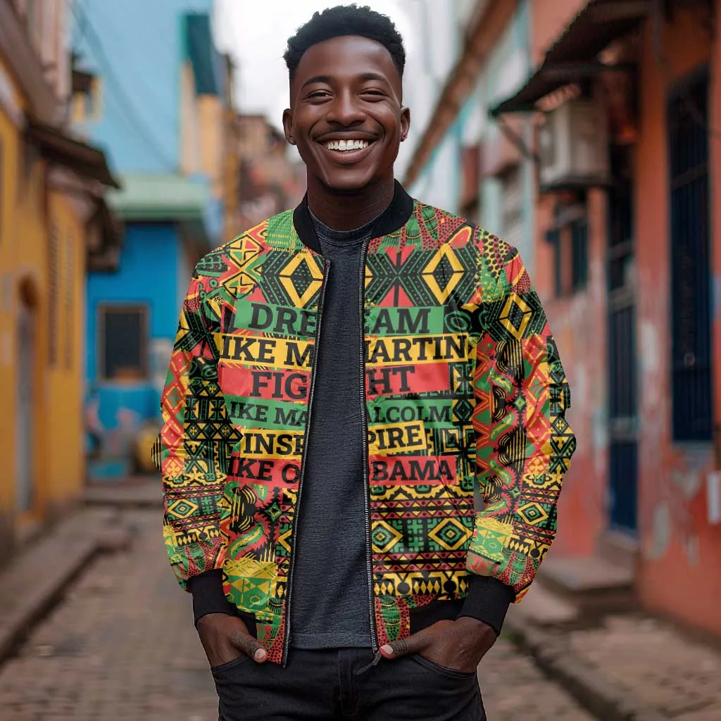 Black History Black Month Dream Like Bomber Jacket LT9
