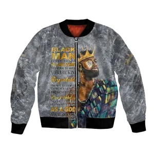Black Man Africa Bomber Jacket Naturally King DT02
