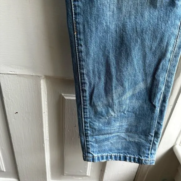 Blank NYC The Galaxy Distressed Straight Leg Jeans