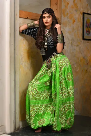 Block print bloomer cotton