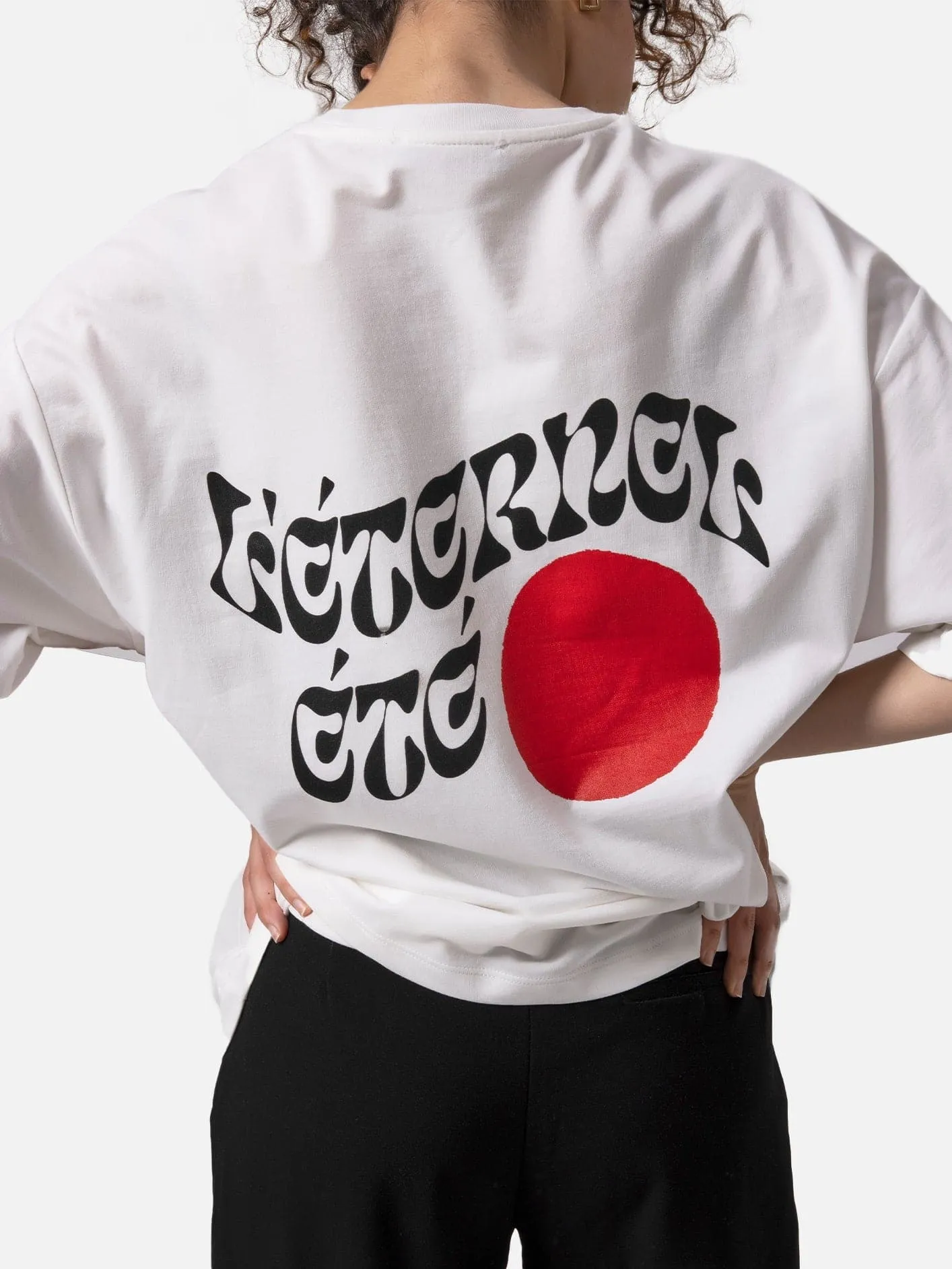 Blood Moon T-Shirt - Beyaz