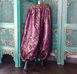 bloomer banarsi magenta/gold WS