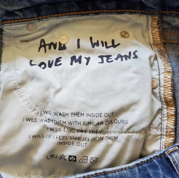 Boden Boyfriend Style Denim Jeans.  Size 16R