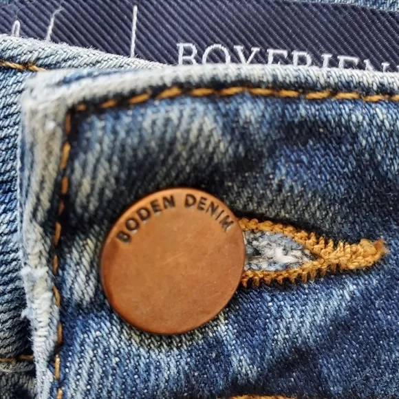 Boden Boyfriend Style Denim Jeans.  Size 16R