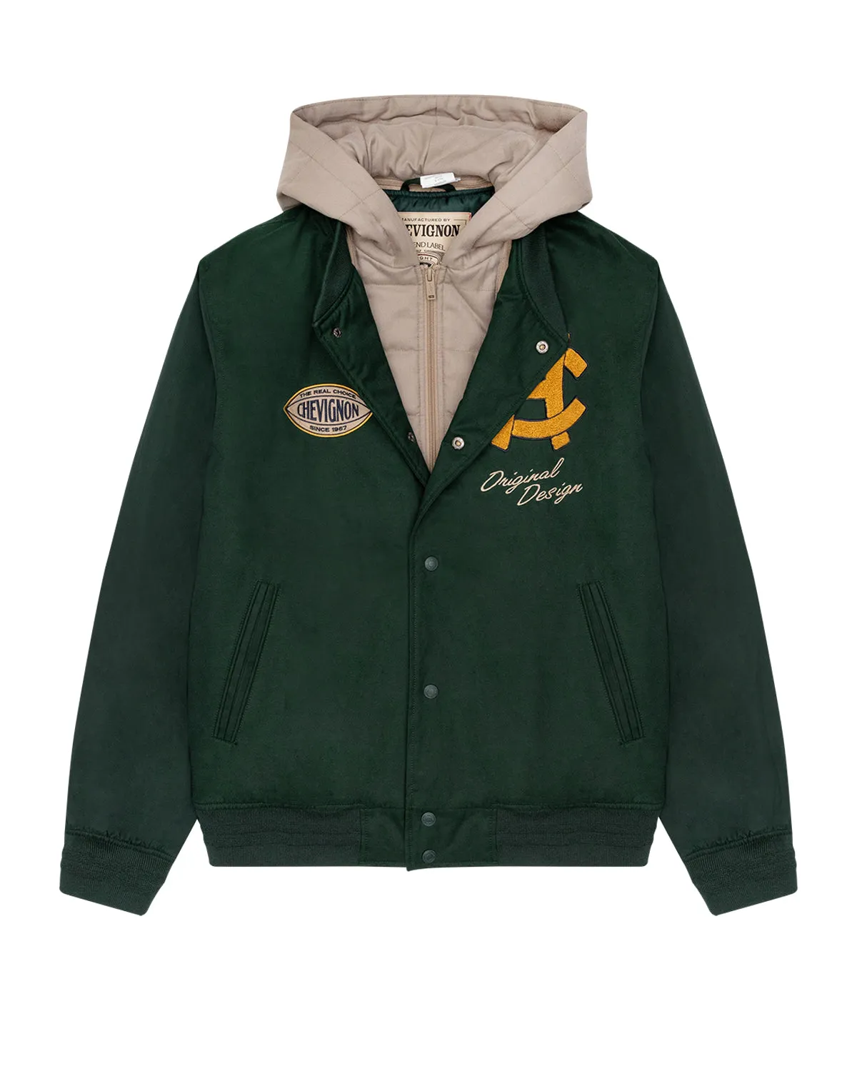 BOMBER 57 JACKET IN GREEN
