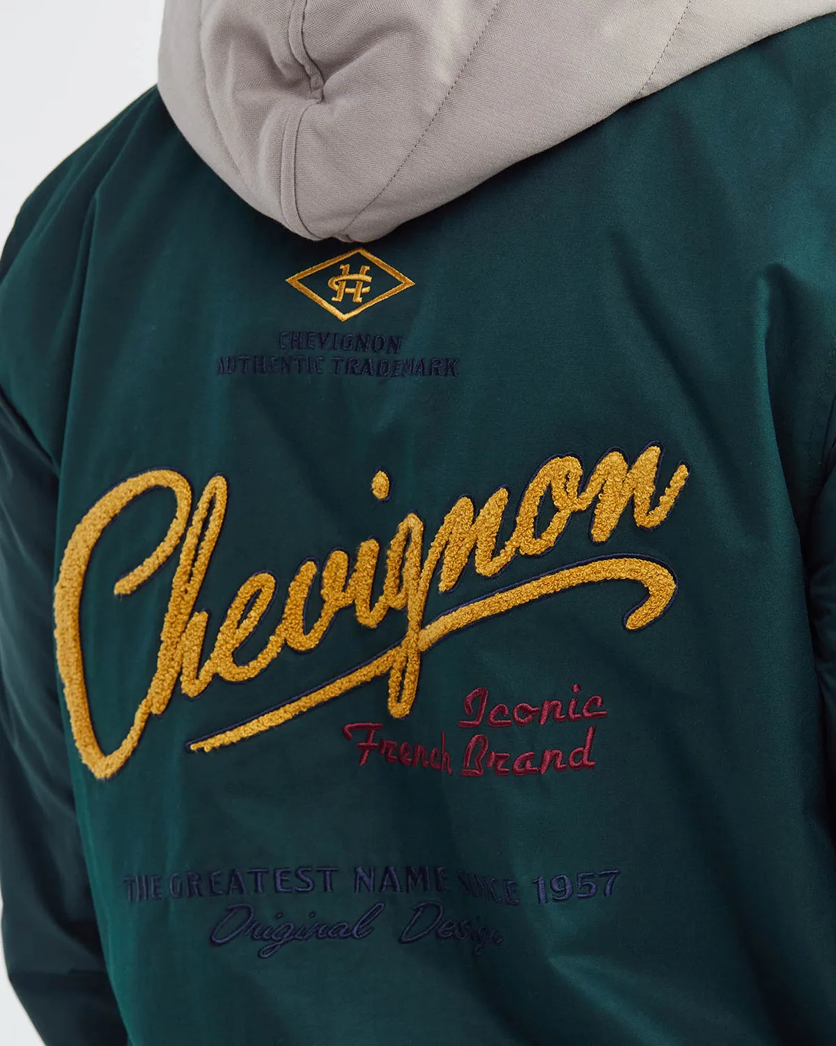 BOMBER 57 JACKET IN GREEN