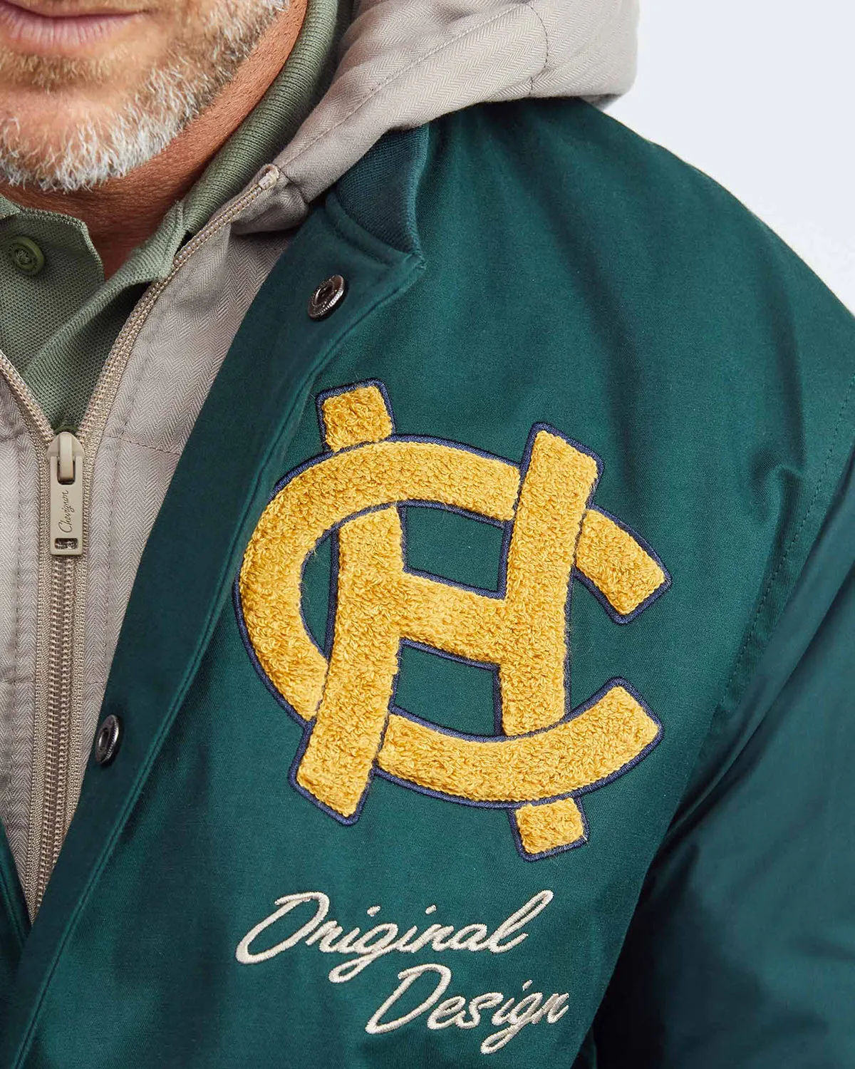 BOMBER 57 JACKET IN GREEN
