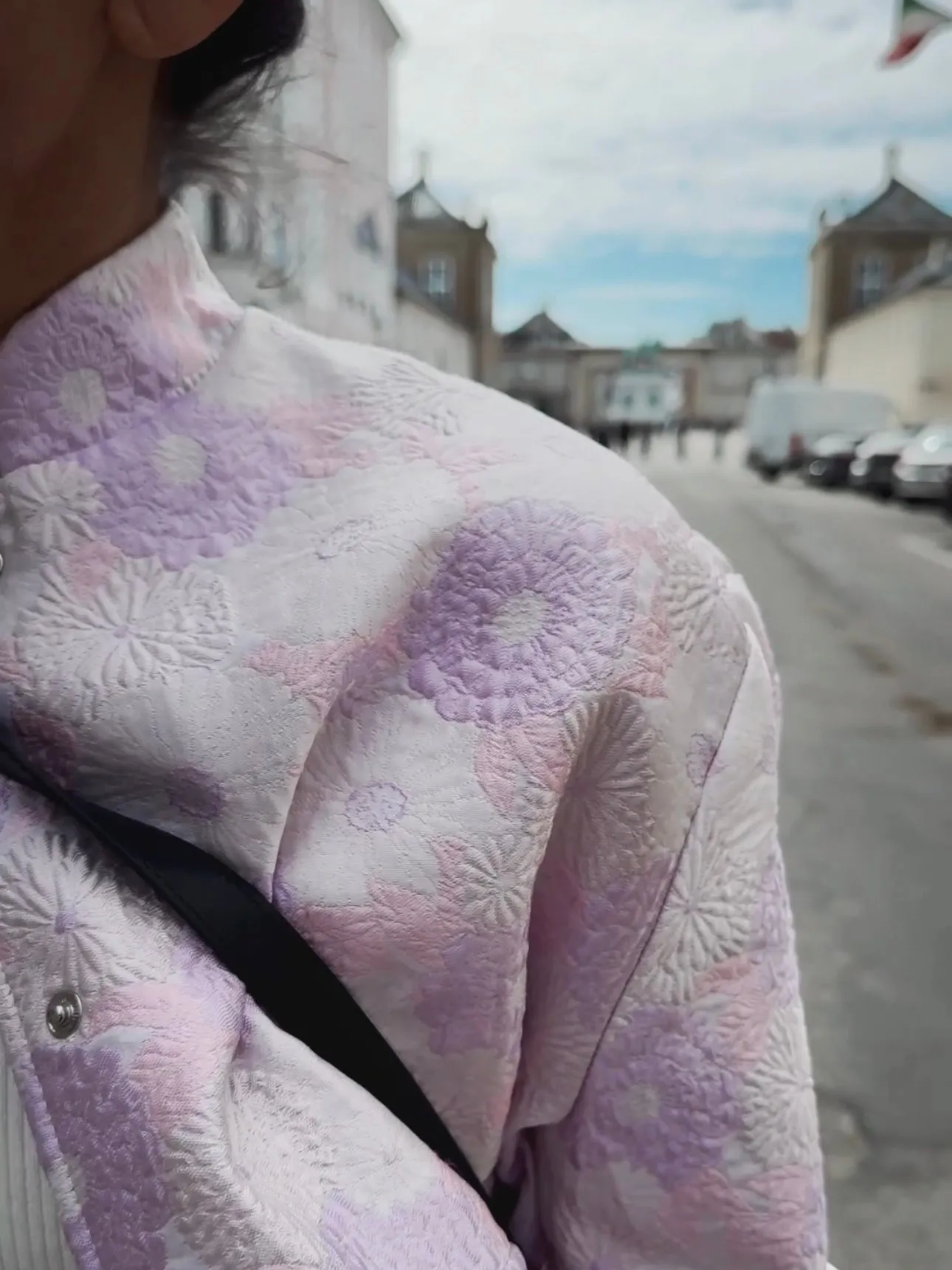 BOMBER JACKET - PINK/LAVENDER