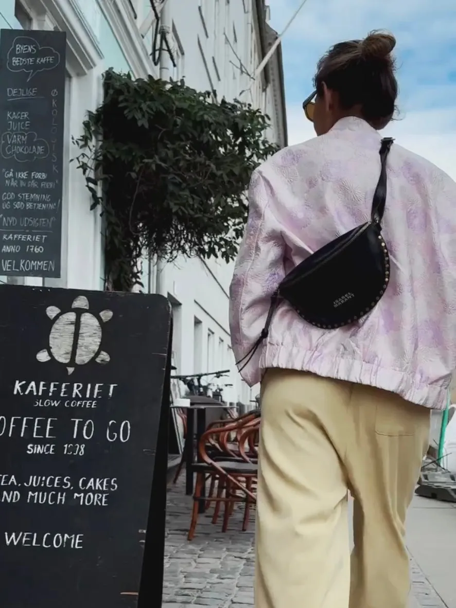 BOMBER JACKET - PINK/LAVENDER