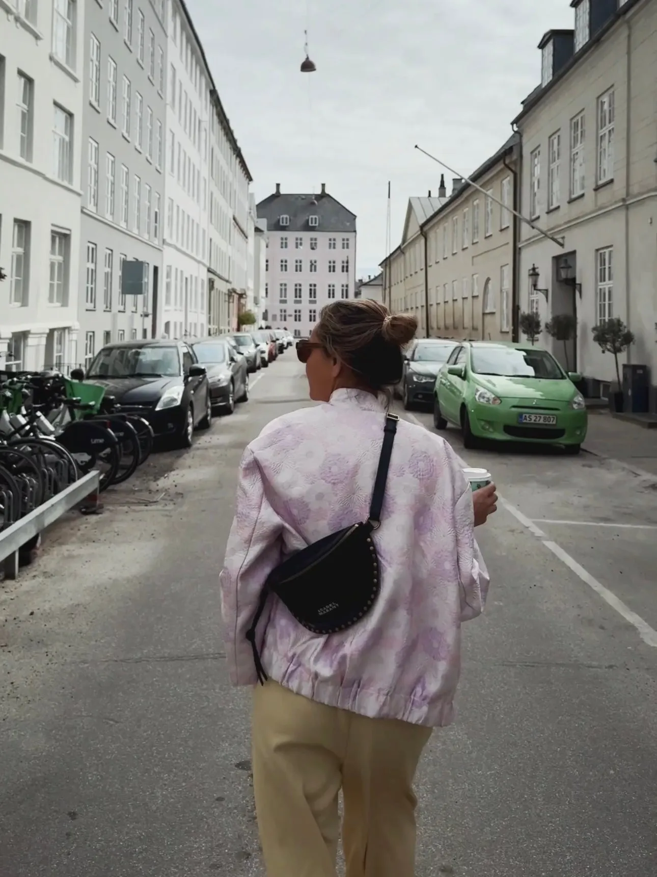 BOMBER JACKET - PINK/LAVENDER