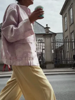 BOMBER JACKET - PINK/LAVENDER