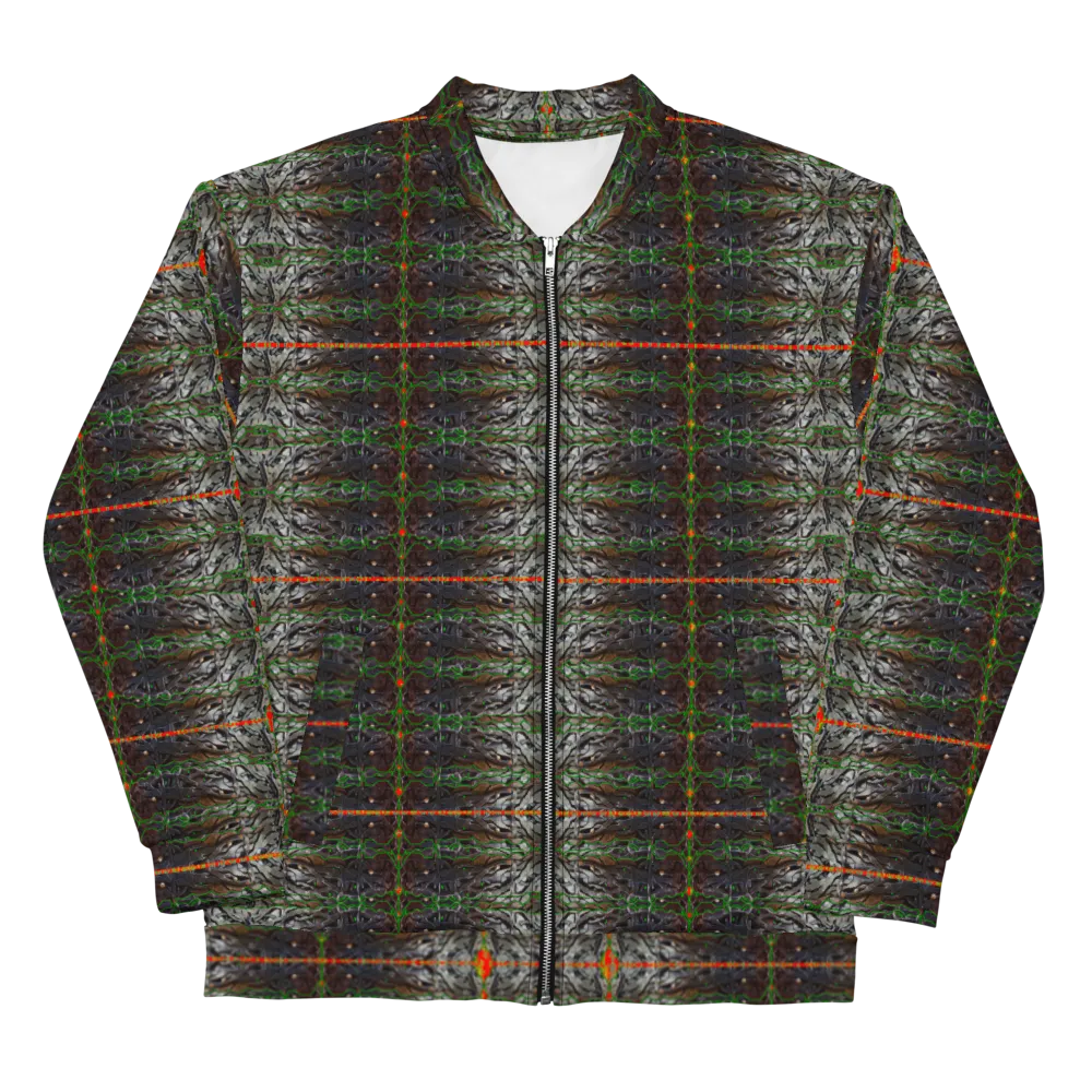Bomber Jacket (Unisex)(Rind#2 Tree Link) RJSTH@Fabric#2  RJSTHW2021 RJS