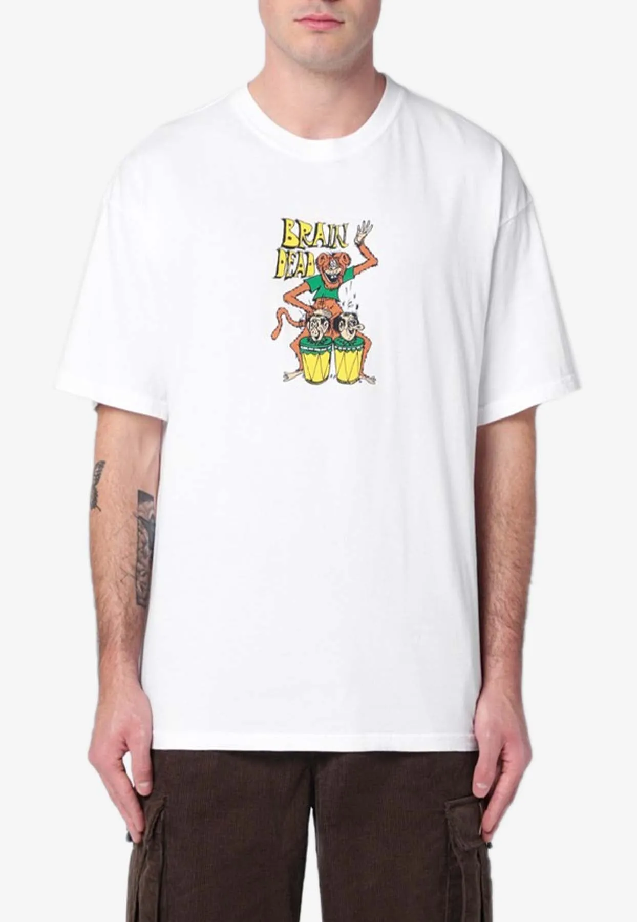 Bongo Brain Crewneck T-shirt