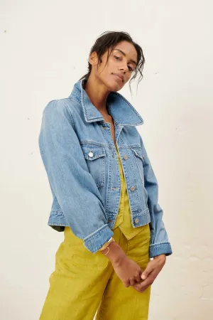 Boxy Denim Jacket - In 21