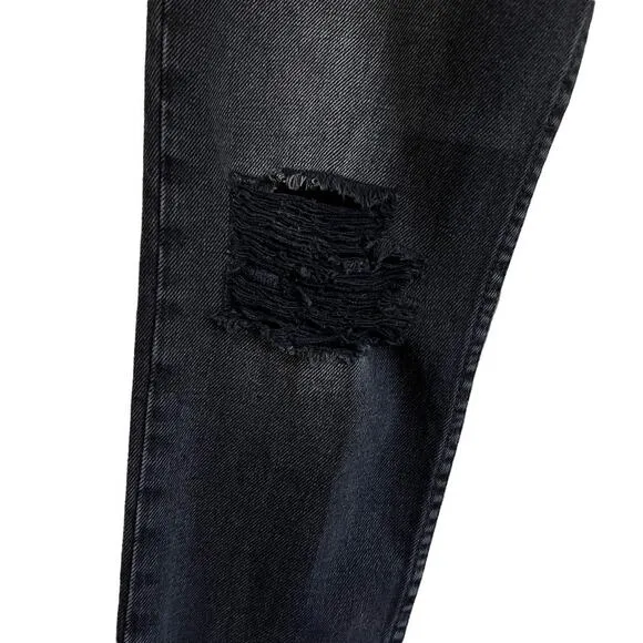 Boyish High Rise Black Billy Jeans Size 25
