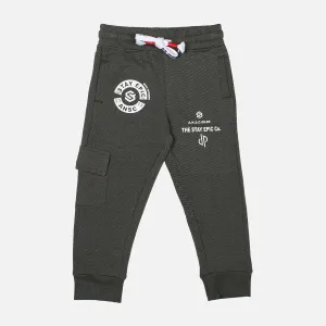BOYS CARGO KNITTED PANTS