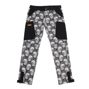 BRAND X SKULL GUN METAL CARGO PANTS