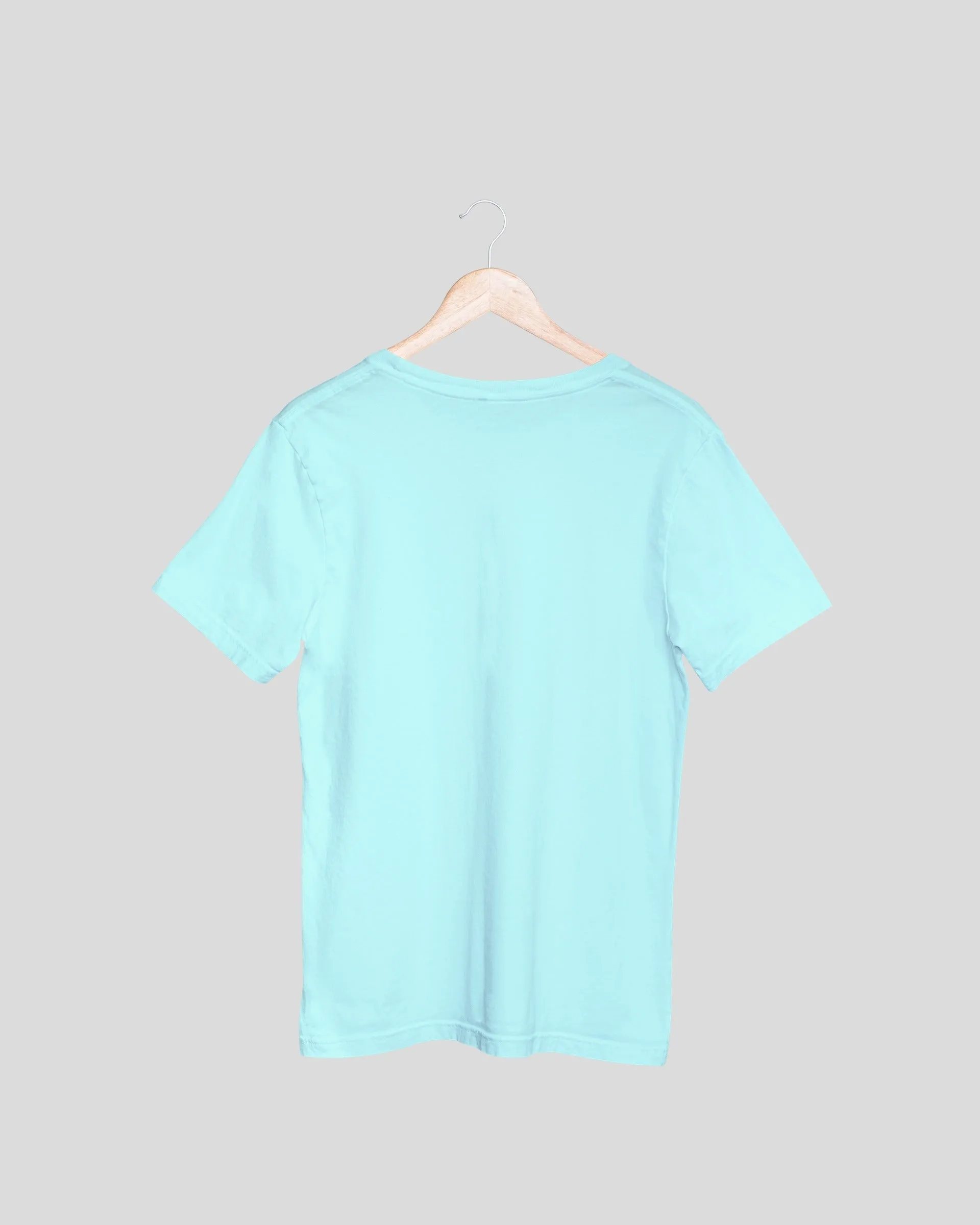 Bread and Pie Couple T-shirts - Mint and Baby Pink Oversized Fit Unisex T-Shirt