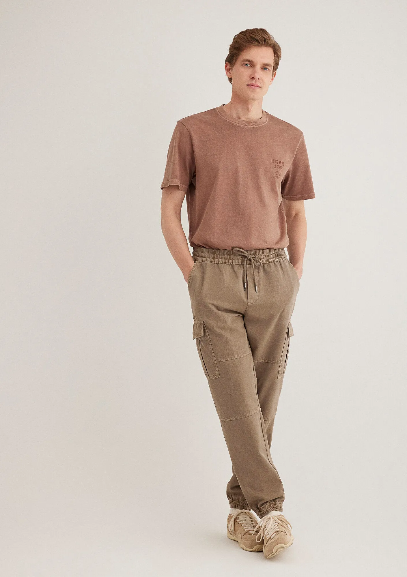 Brown Cargo Pants