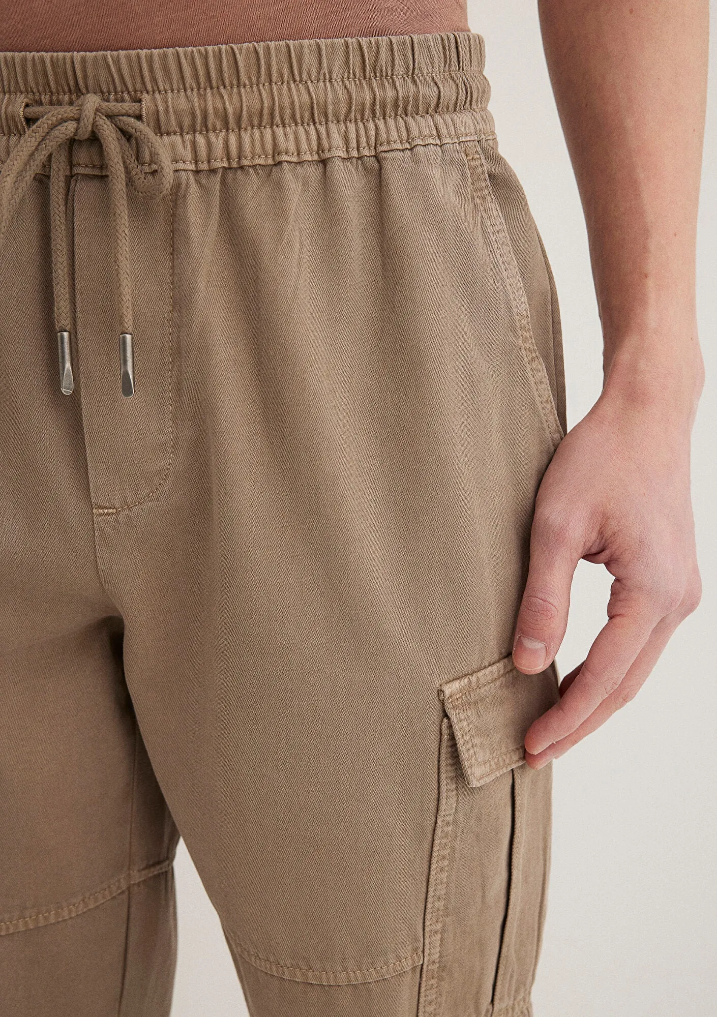 Brown Cargo Pants