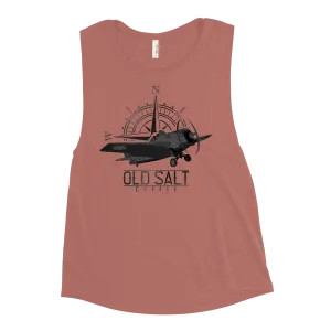 Brown Shoe Blend Old Salt Coffee Ladies’ Muscle Tank