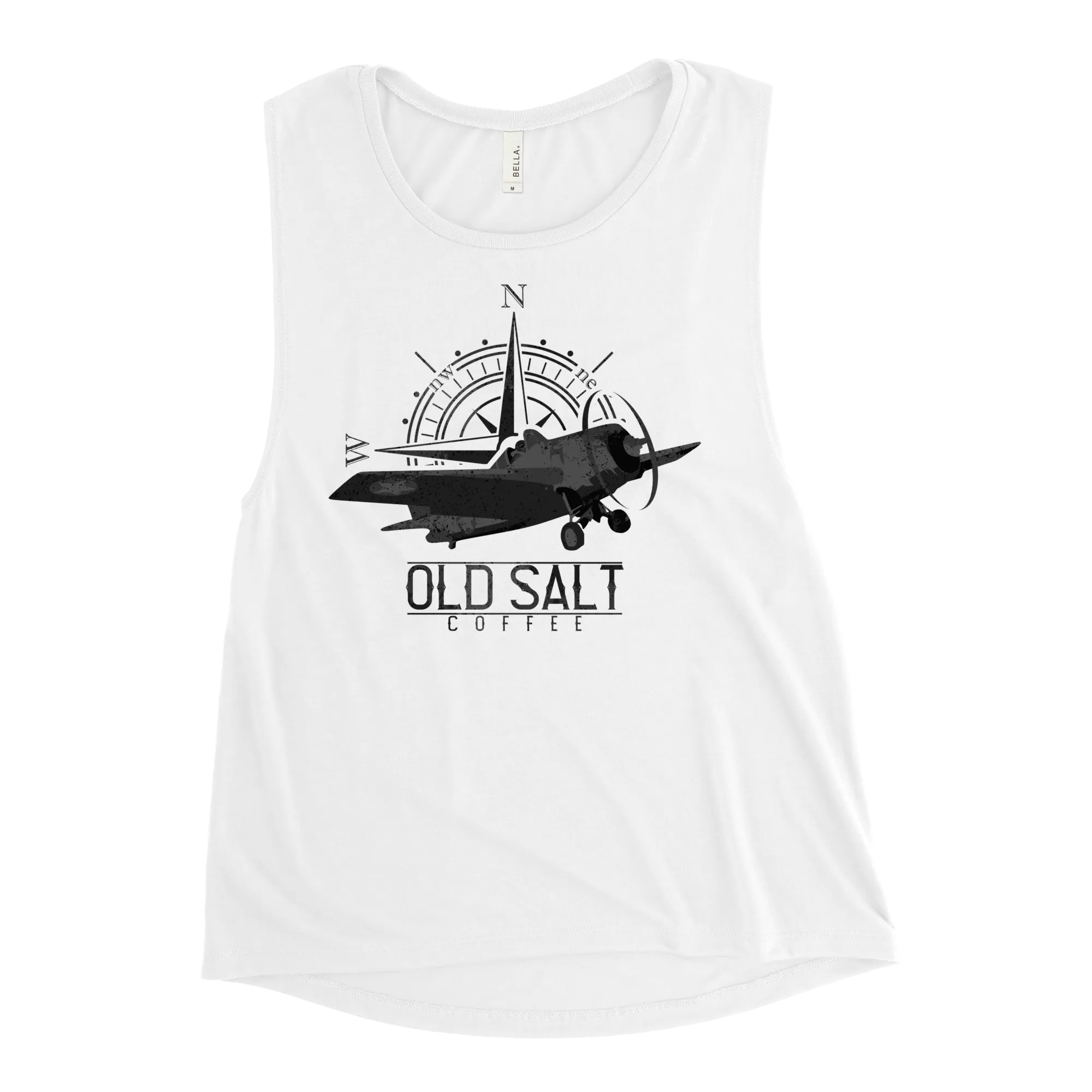 Brown Shoe Blend Old Salt Coffee Ladies’ Muscle Tank