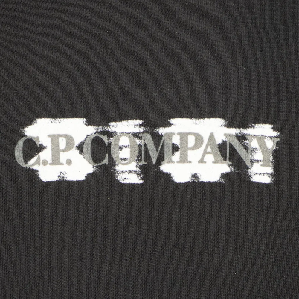 Brushed Fleece Graphic Logo Hoodie