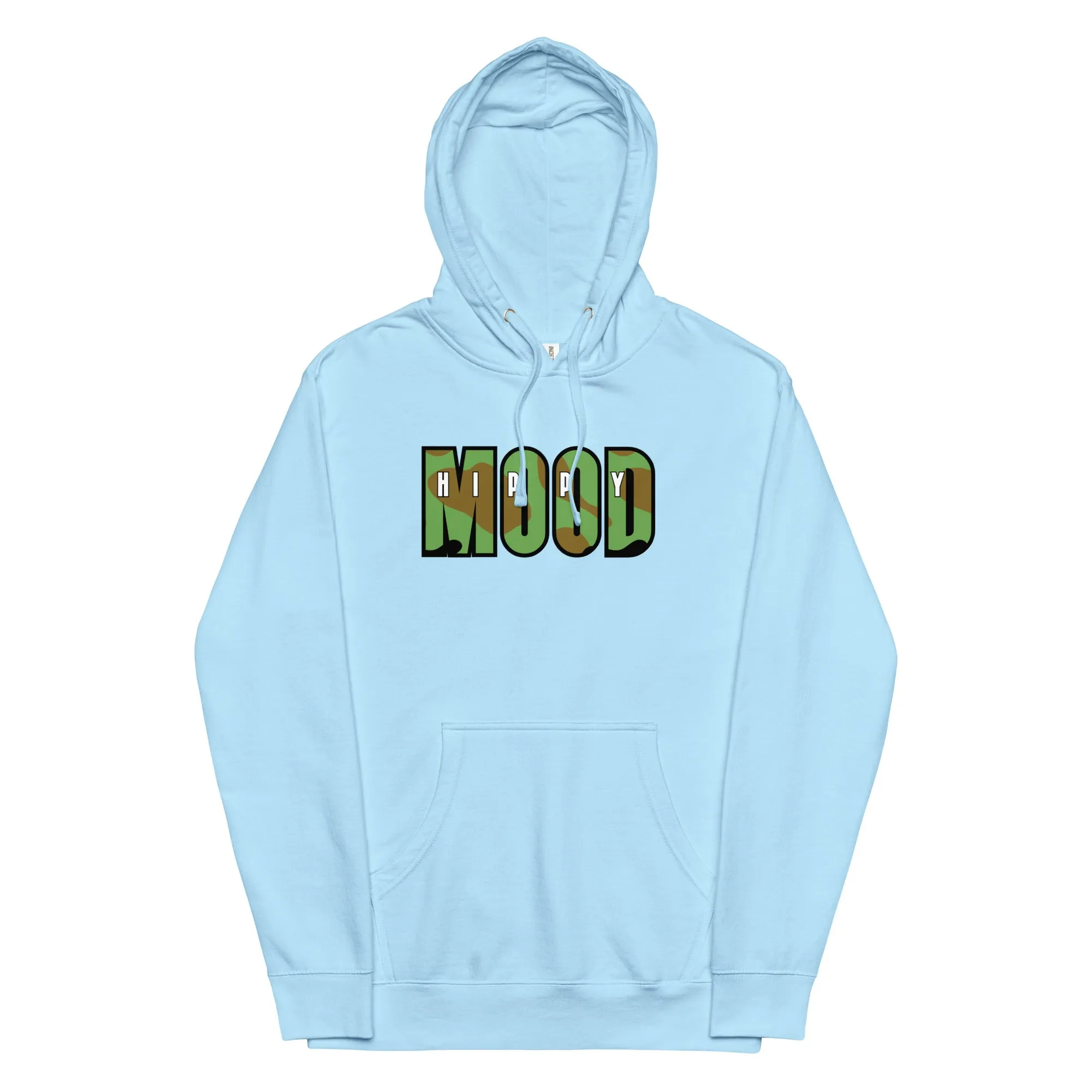 Camo Print Pullover Hoodie