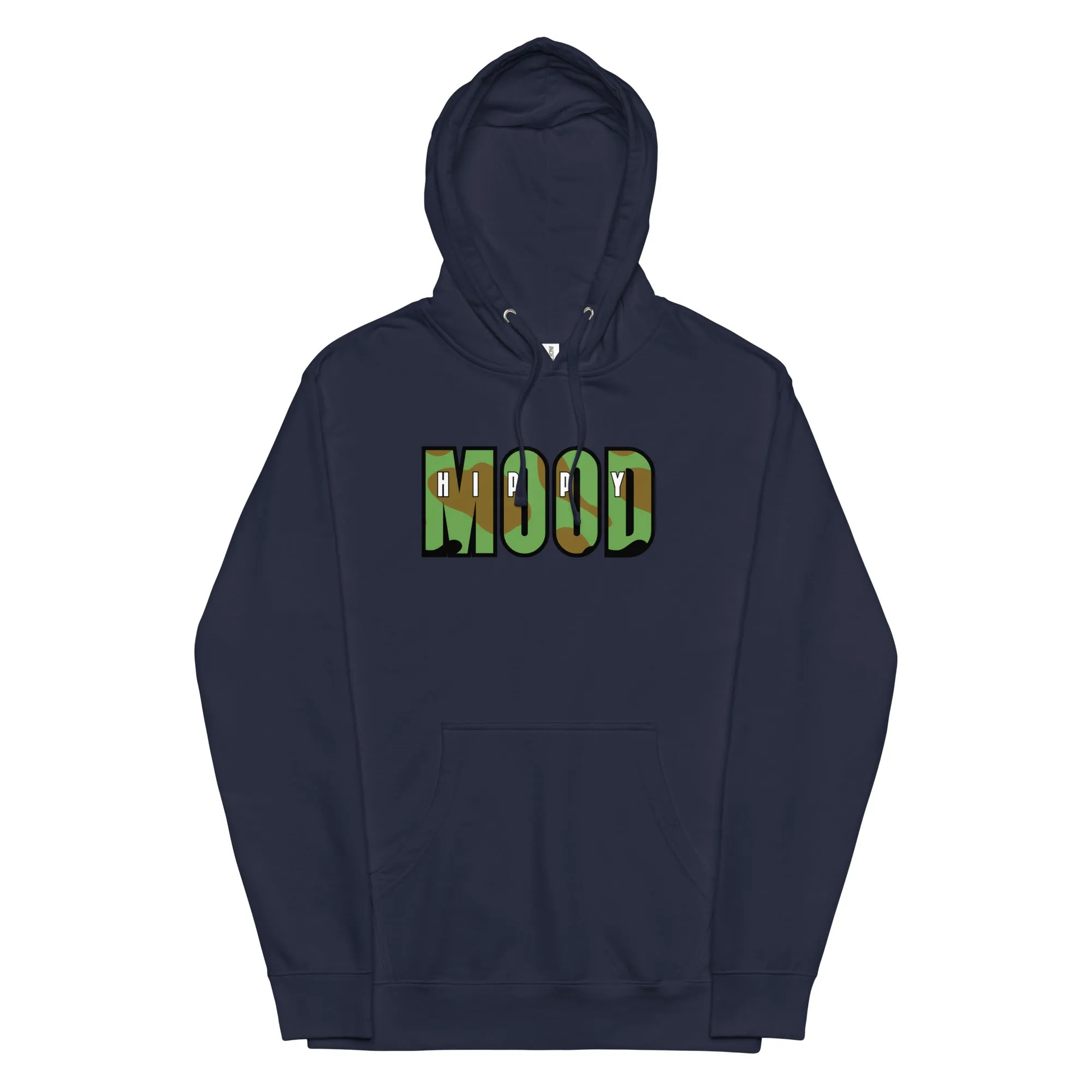 Camo Print Pullover Hoodie