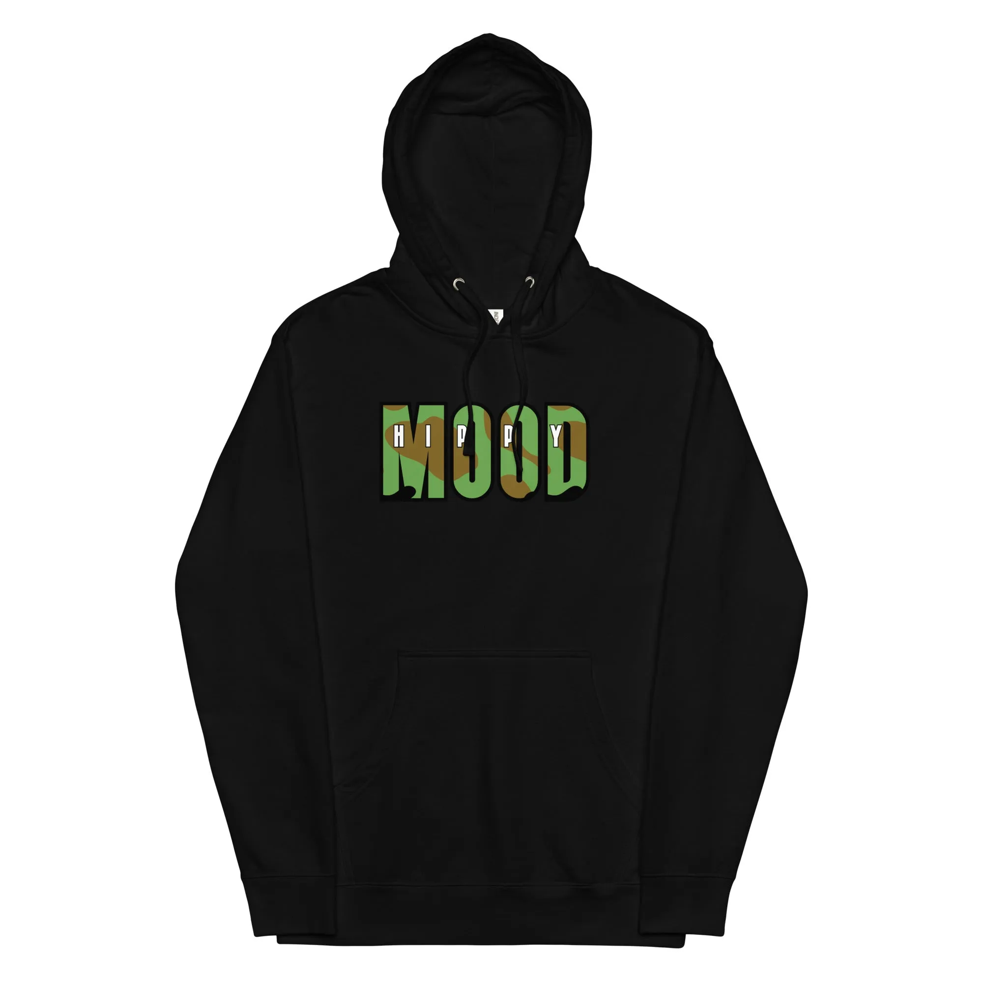 Camo Print Pullover Hoodie