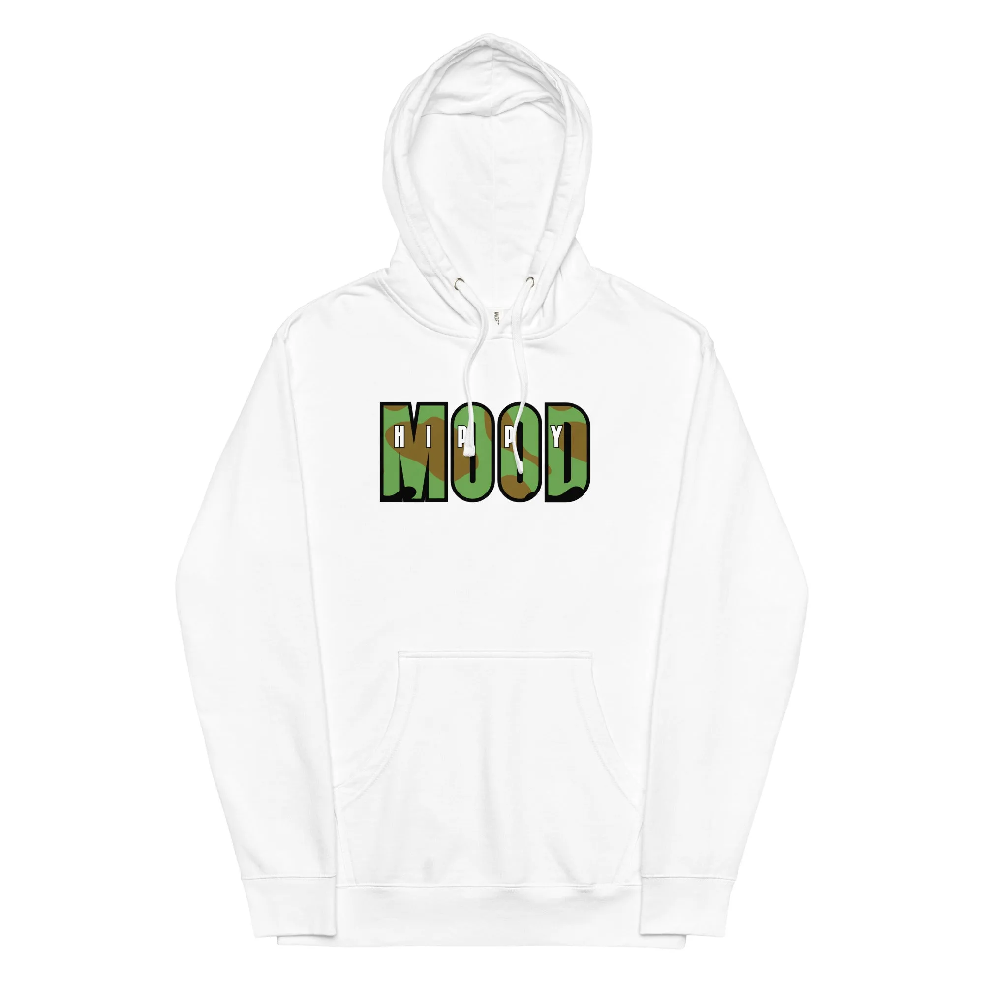 Camo Print Pullover Hoodie