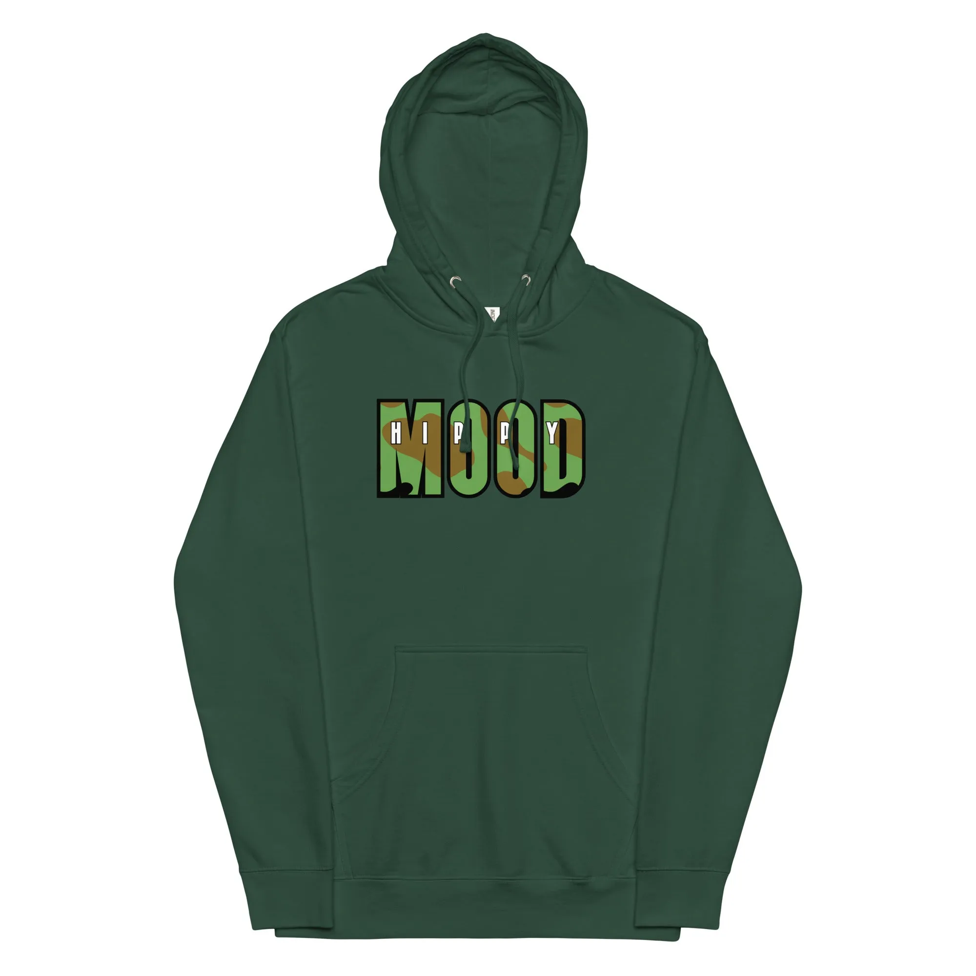 Camo Print Pullover Hoodie